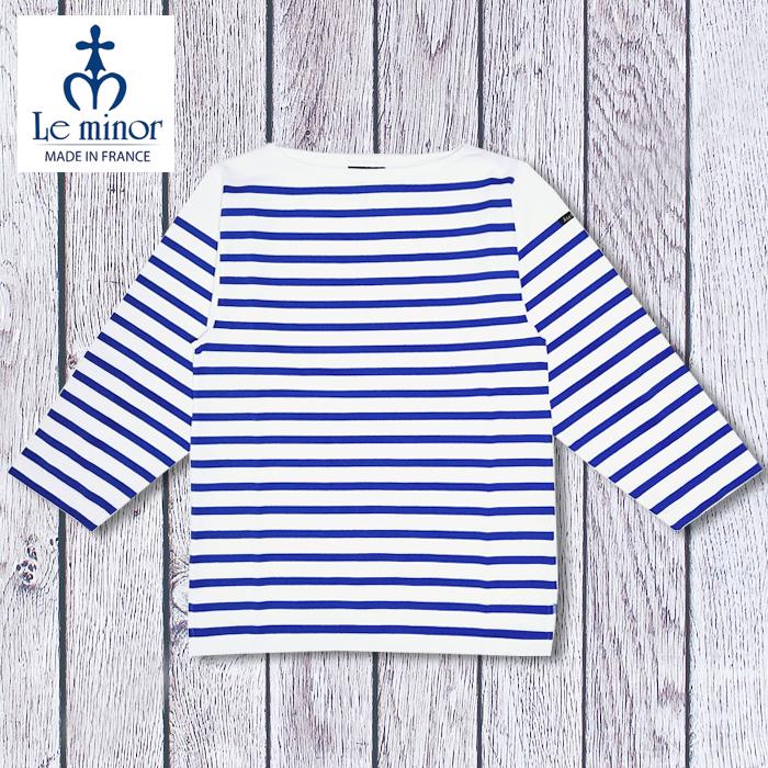 Le Minor（ルミノア） ボーダー レディース バスクシャツ 長袖 ヘビー 