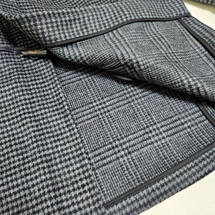 LONDON TRADITION ダッフルコート メンズ スリムロング MARTIN SLIM LONG 秋冬 英国製 ウール ロンドントラディション マーティン 千鳥格子 MADE IN ENGLANDの画像