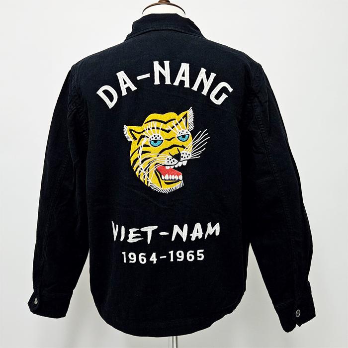 【KOSUKE‼️】HOUSTON ベトジャン 刺繍 虎 綿 麻 スカル KOSUKE様専用‼️】HOUSTON ベトジャン 刺繍 虎 綿 麻 スカル