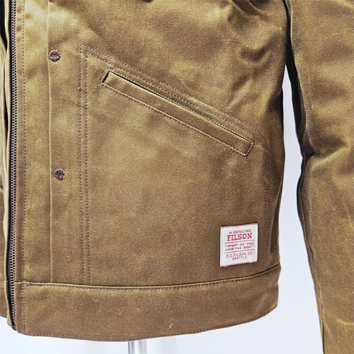FILSON × Wrangler アドベンチャージャケット メンズ ワックスコットン 11MJZ フィルソン ラングラー 限定 コラボ ティンクロスの画像