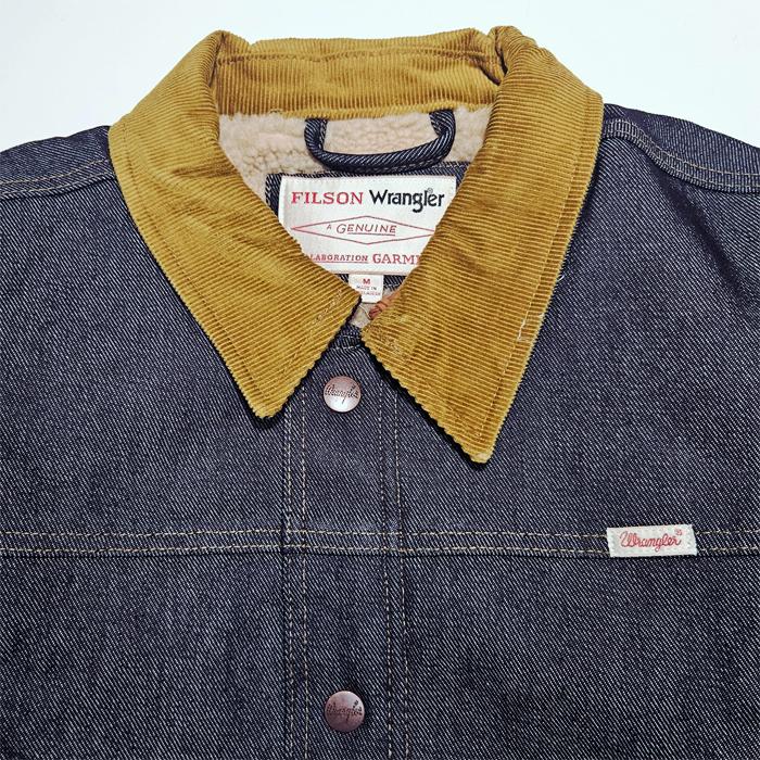 FILSON（フィルソン） × Wrangler デニムワークジャケット メンズ ボア