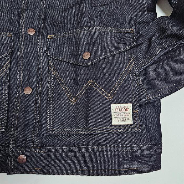 FILSON（フィルソン） × Wrangler デニムワークジャケット メンズ ボア
