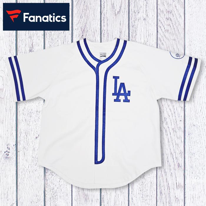 セール15% ファナティック ロスアンゼルス ドジャース ベースボールシャツ Fanatics ベースボールシャツ ロサンゼルスドジャース MLB 公式