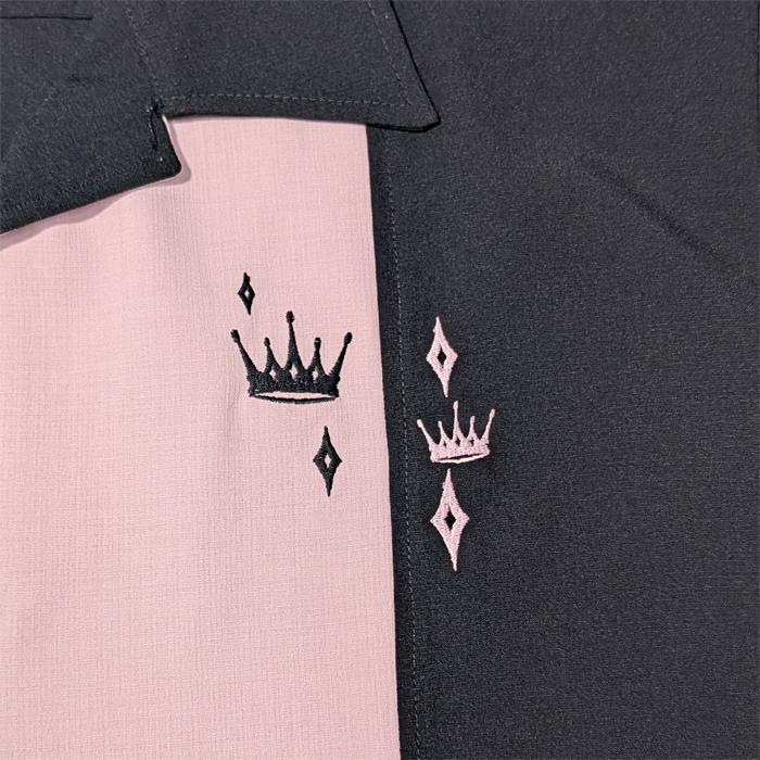 ボウリングシャツ 半袖シャツ Steady Clothing 春夏 ステディクロージング BOWLING SHIRTS メンズ アメリカ製 ボーリングシャツの画像