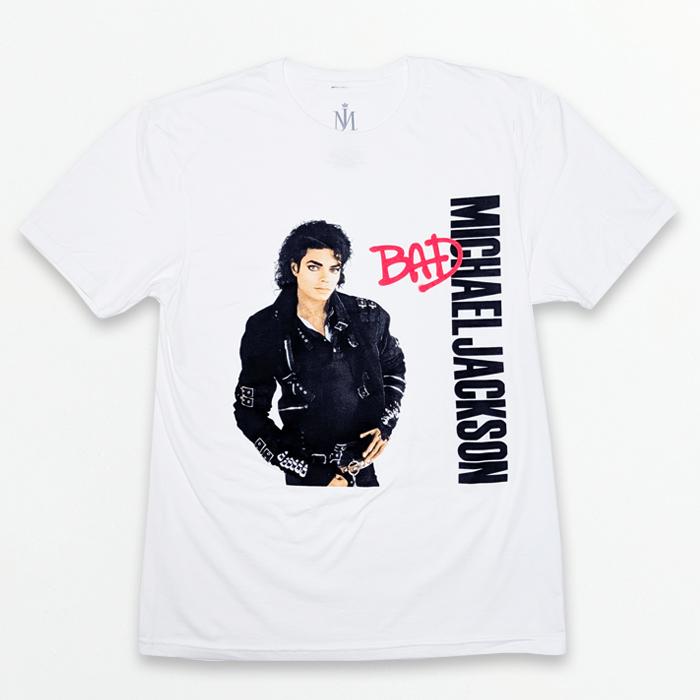 ROCK OFF マイケルジャクソン Tシャツ BAD ROCKOFF 公式ライセンス : A