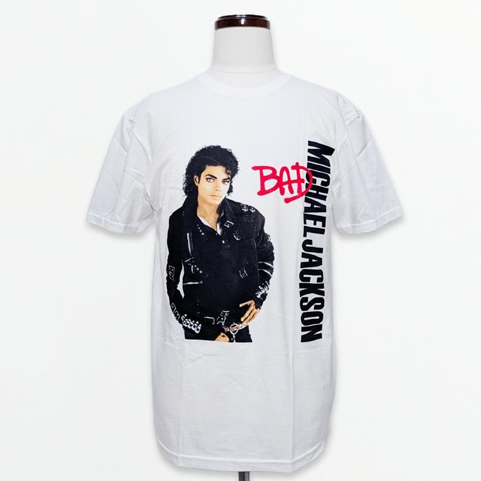 ROCK OFF マイケルジャクソン Tシャツ BAD ROCKOFF 公式ライセンス : A