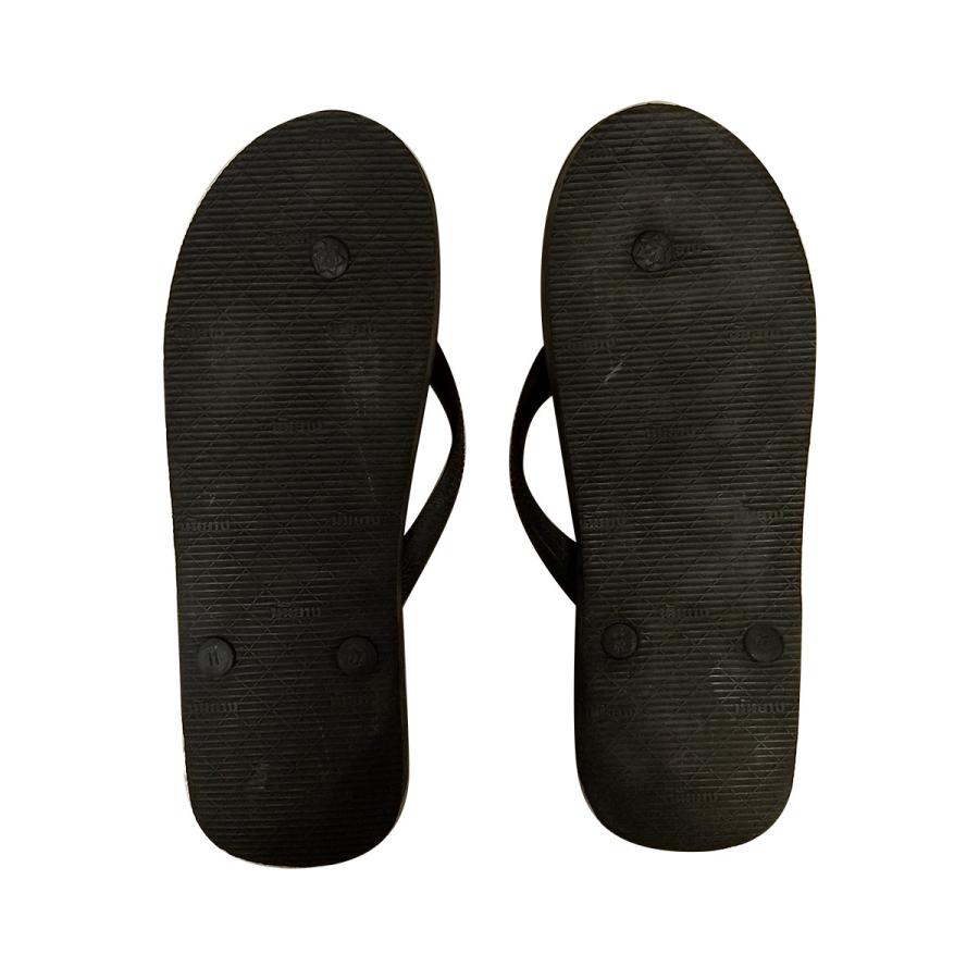 送料無料 ビーチサンダル ブラック 象星印 南洋ビーチサンダル