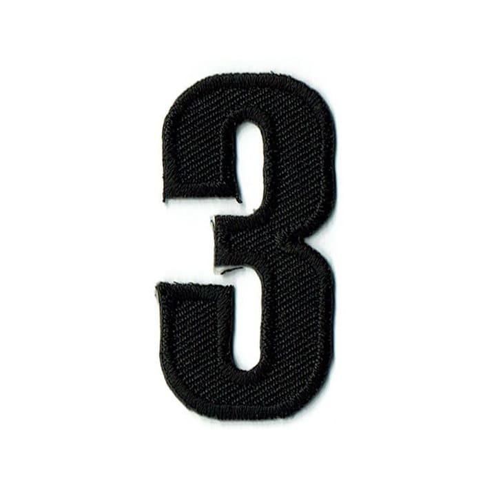 ゆう商品　ワッペン3枚 ワッペン 数字 刺繍 小 送料無料 アイロン アップリケ 文字
