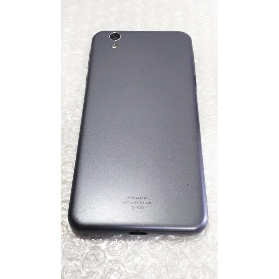 UQ版 AQUOS L2 SH-L02 SHU31SKU Black 本体 白ロム SIMロック解除済み  