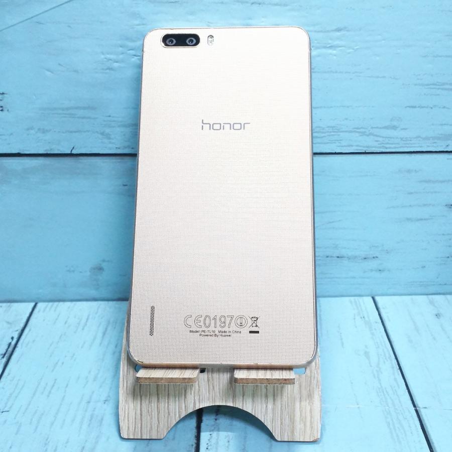 Huawei honor6 plus ゴールド Gold 本体 白ロム SIMロック解除済み SIMフリー 890029｜hsmtoys-p｜02