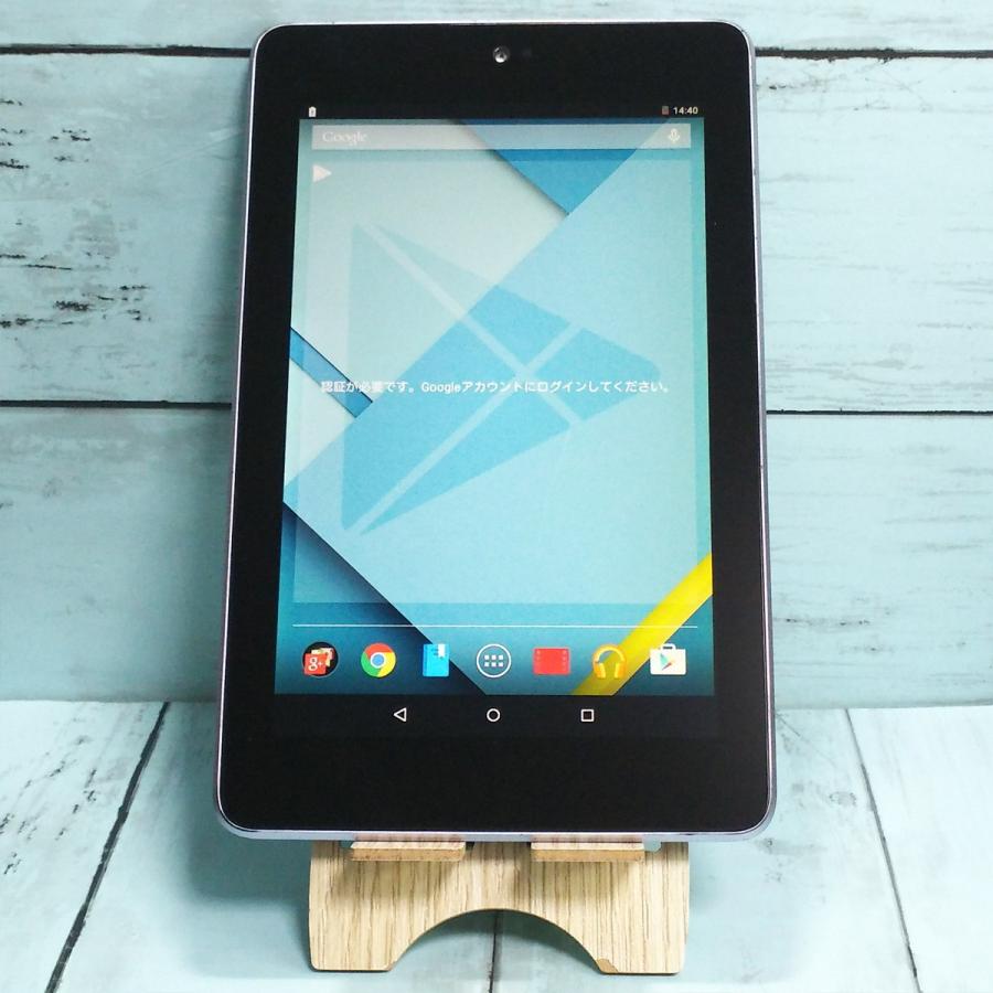 ASUS Nexus7 (2012) TABLET ブラック Android 16GB 本体 Wi-Fiモデル