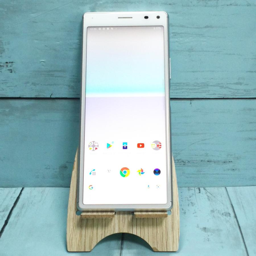 Y!mobile Xperia8 902SO ホワイト [訳あり] 本体 白ロム SIMロック解除