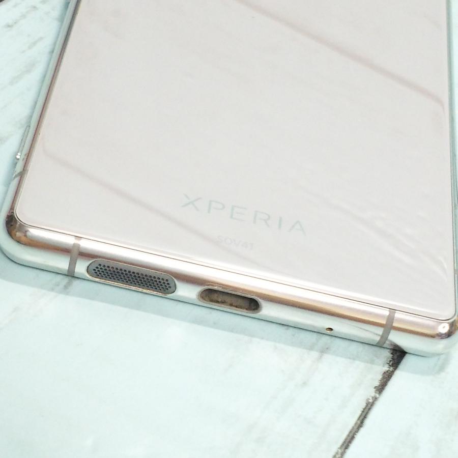 au Xperia5 SOV41 グレー 本体 白ロム SIMロック解除済み SIMフリー 495056｜hsmtoys-p｜05