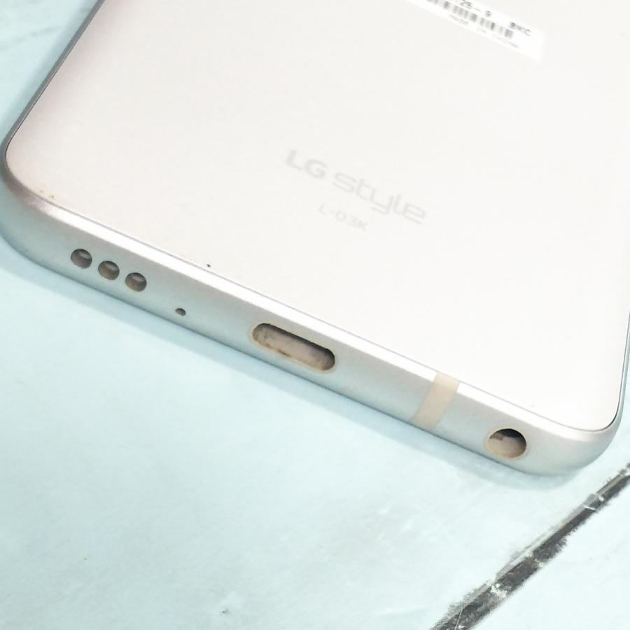 docomo LG style L-03K White ホワイト 本体 白ロム [ジャンク] SIMロック解除済み SIMフリー 201259｜hsmtoys-p｜05