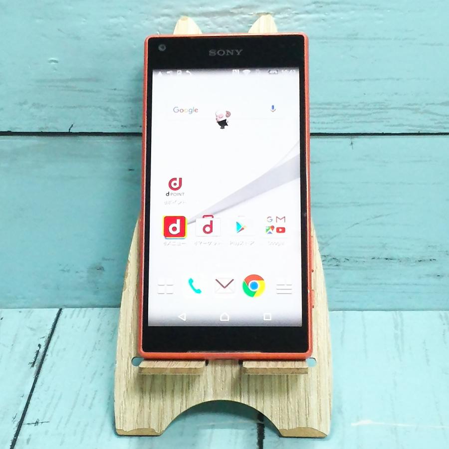 SONY docomo Xperia Z5 Compact SO-02H コーラルピンク 本体 白ロム