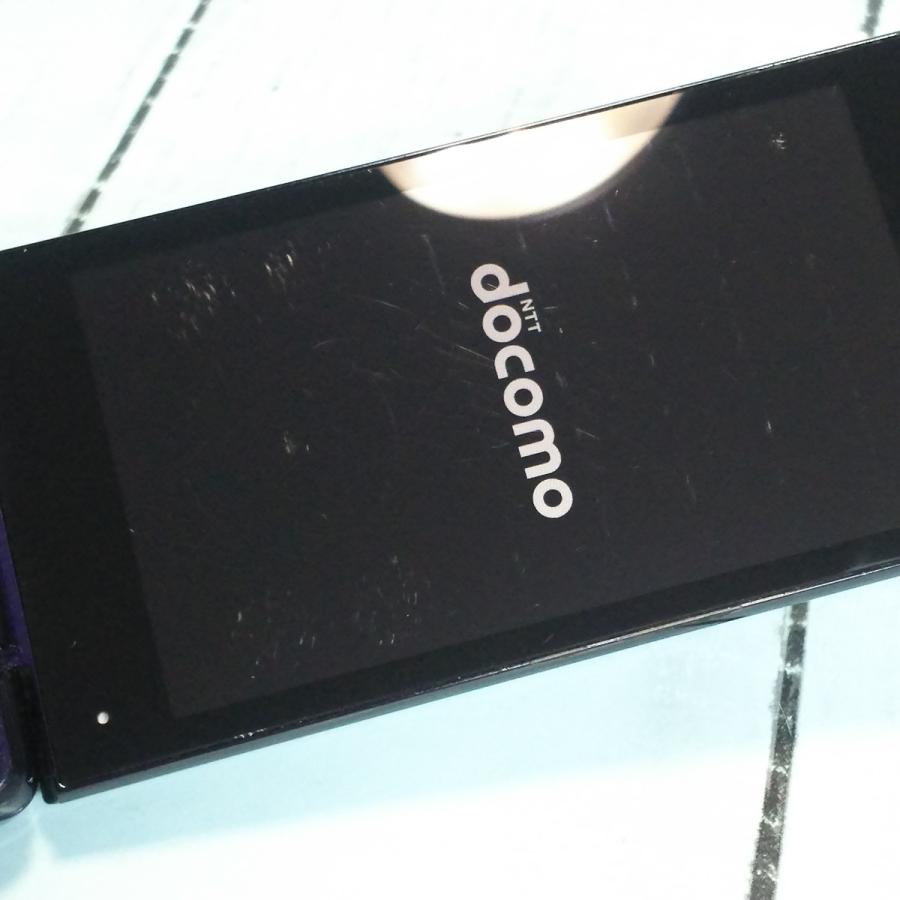 docomo AQUOS SH-01J ブルーブラック ネイビー ケータイ SHARP 本体 白ロム SIMロック解除済み SIMフリー 269000｜hsmtoys-p｜05