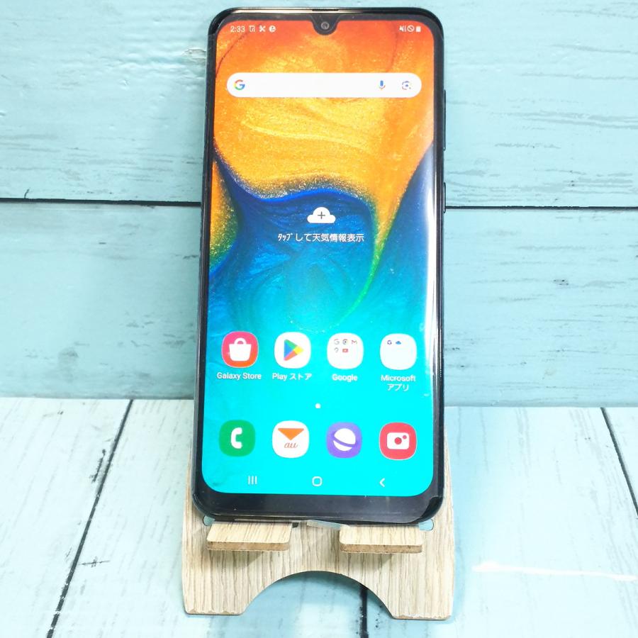 au Galaxy A30 SCV43 ブラック 本体 白ロム SIMロック解除済み au Galaxy A30 SCV43 ブラック 本体 白ロム SIMロック解除済み