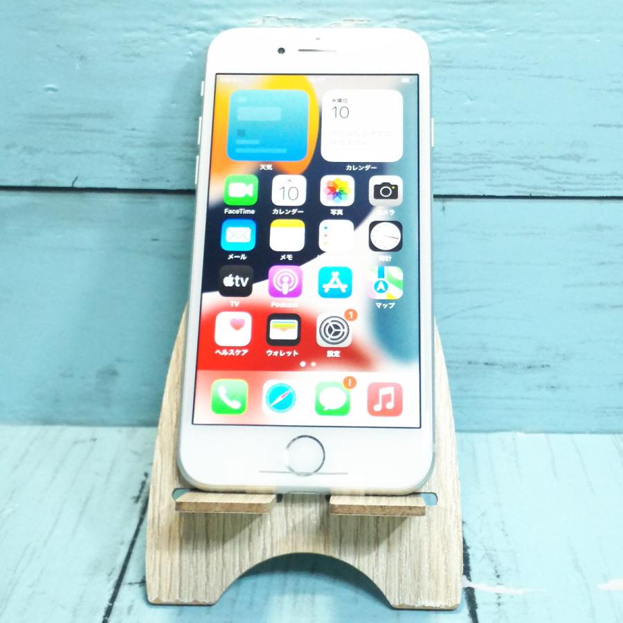携帯電話/スマホ AU iPhone7  128GB au iPhone7 128GB シルバー 新品同様品 SIMロック解除済み SIMフリー