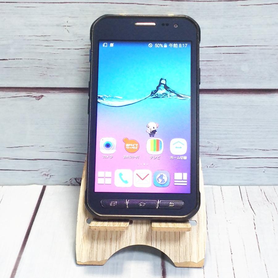 docomo Galaxy Active neo SC-01H ブラック 本体 白ロム SIMロック解除 