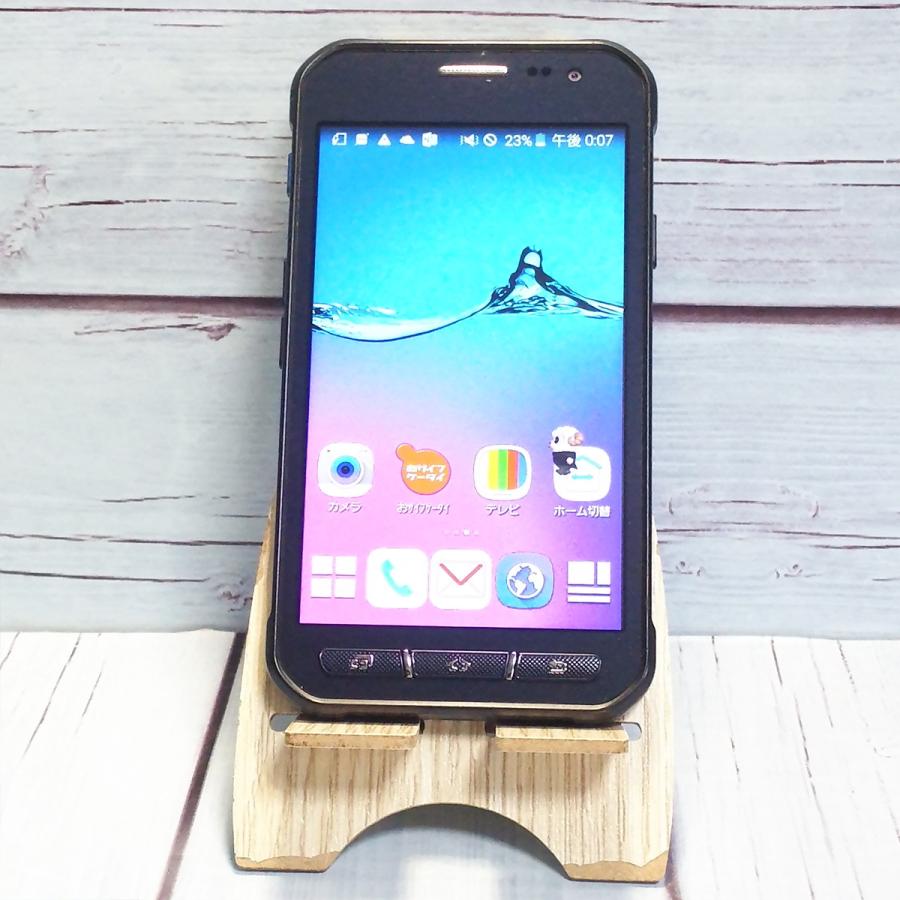 docomo Galaxy Active neo SC-01H ブラック 本体 白ロム SIMロック解除 