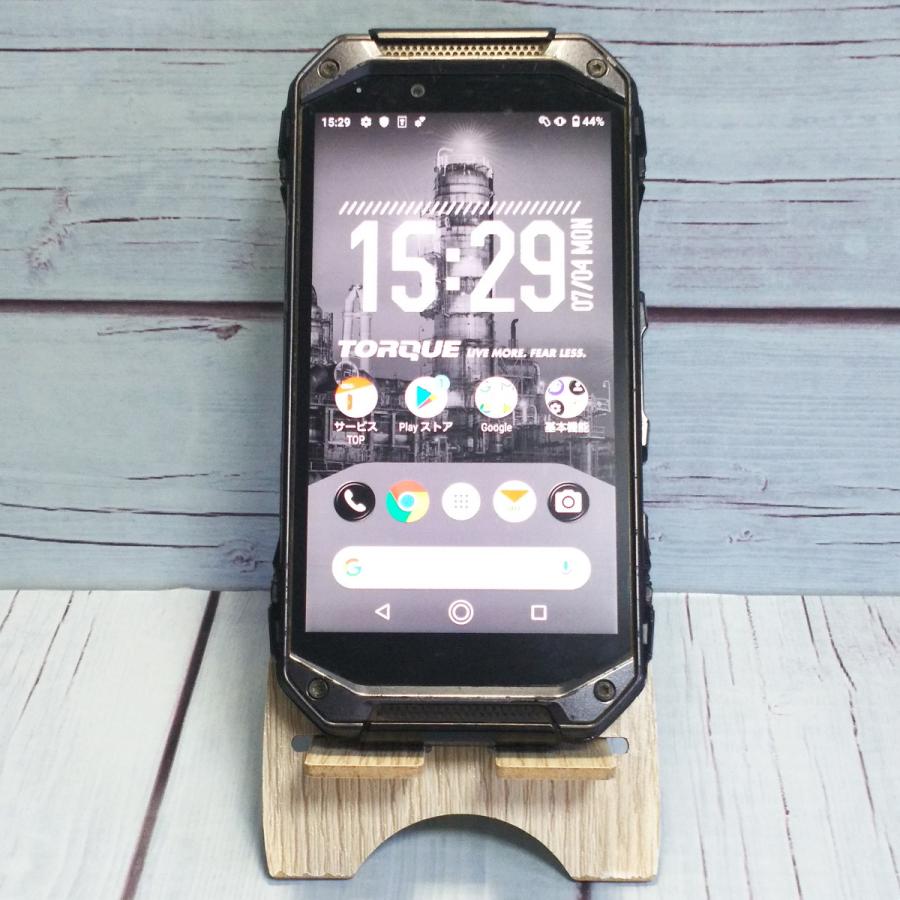TORQUE G04 KYV46 ブラック SIMロック解除済 au 京セラ 1