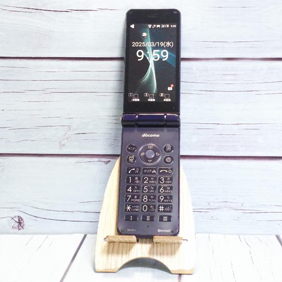 AQUOS SH-01J ブルーブラック docomo AQUOS SH-01J ブルーブラック ネイビー ケータイ SHARP 本体 白