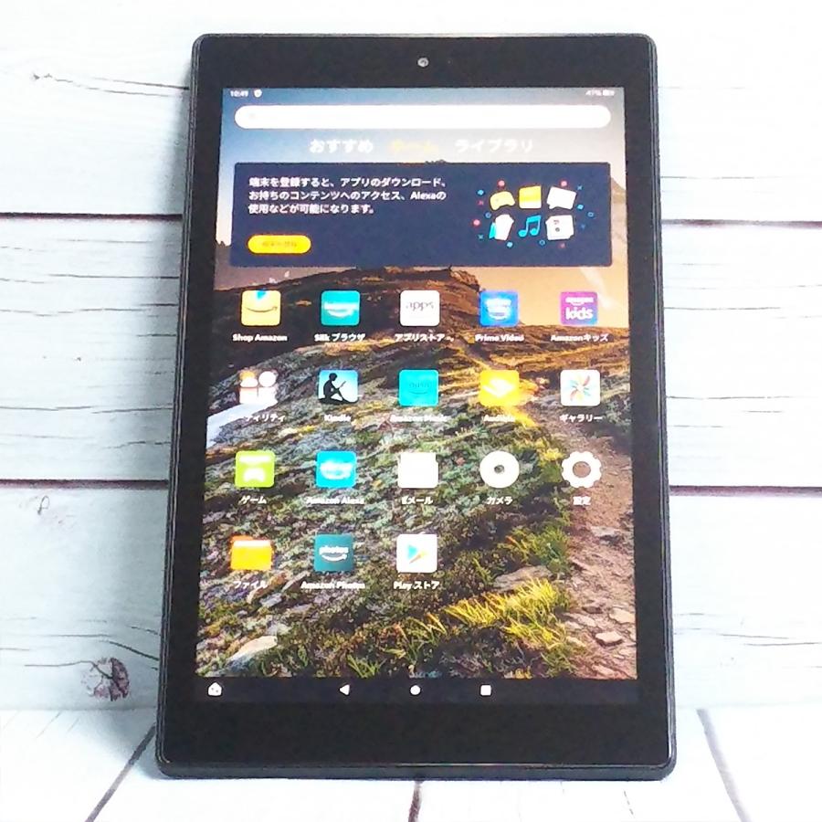 Google Play ストアアプリインストール済み Amazon Fire HD 10 (第9 