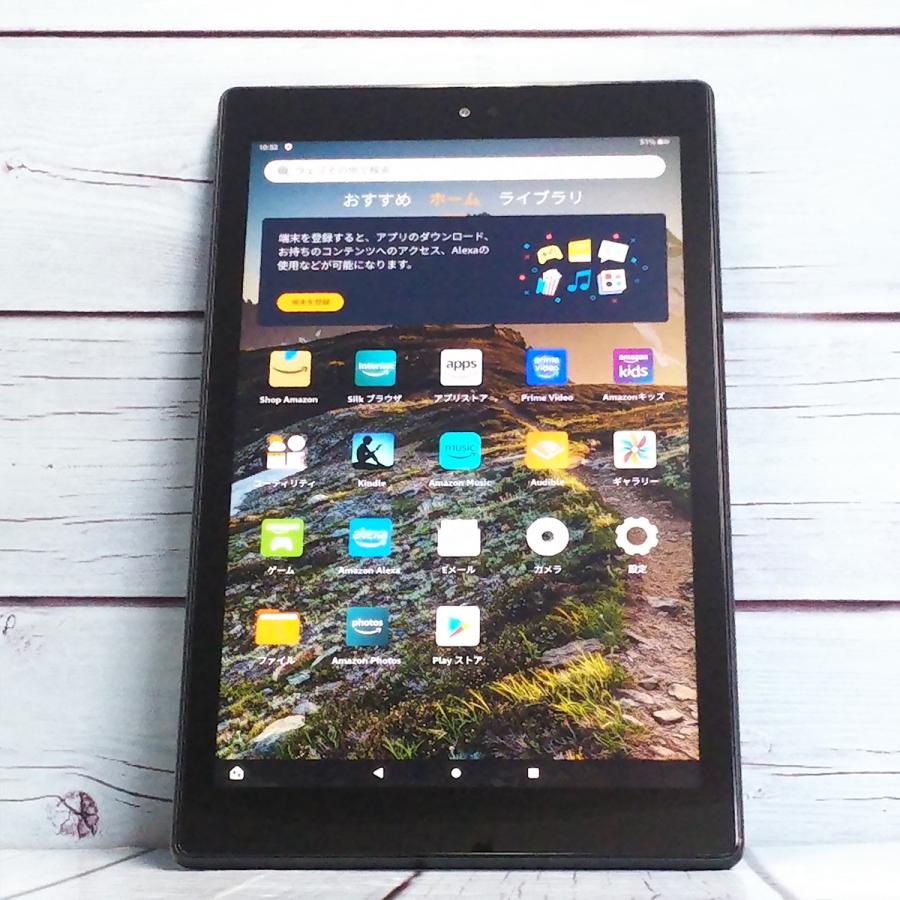 Google Play ストアアプリインストール済み Amazon Fire HD 10 (第9 