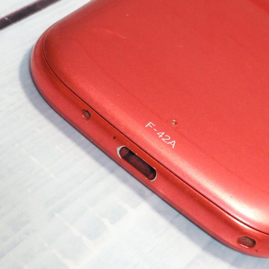 docomo らくらくスマートフォン F-42A ピンク 本体 白ロム SIM docomo らくらくスマートフォン F-42A ピンク 本体 白ロム SIM