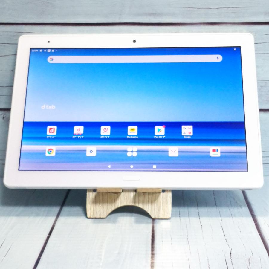 docomo dtab d-41A 白 docomo dtab d-41A SHARP Androidタブレット ホワイト 本体 白ロム SIM