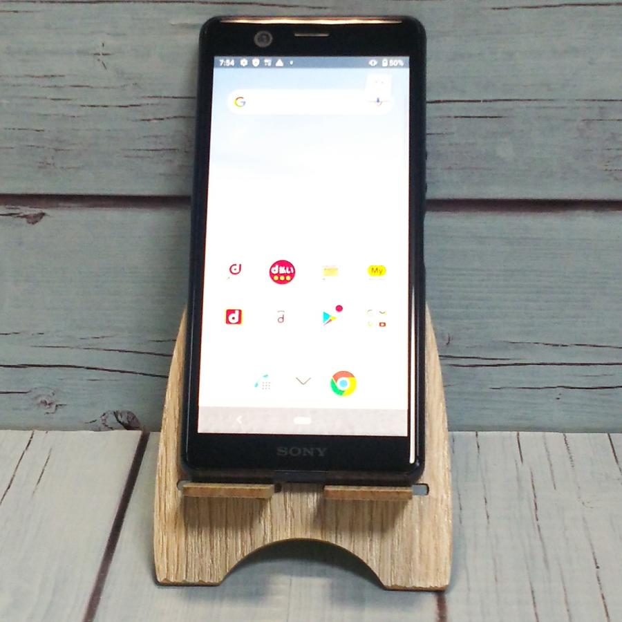 docomo Xperia Ace SO-02L black 本体 白ロム SIMロック解除済み SIM