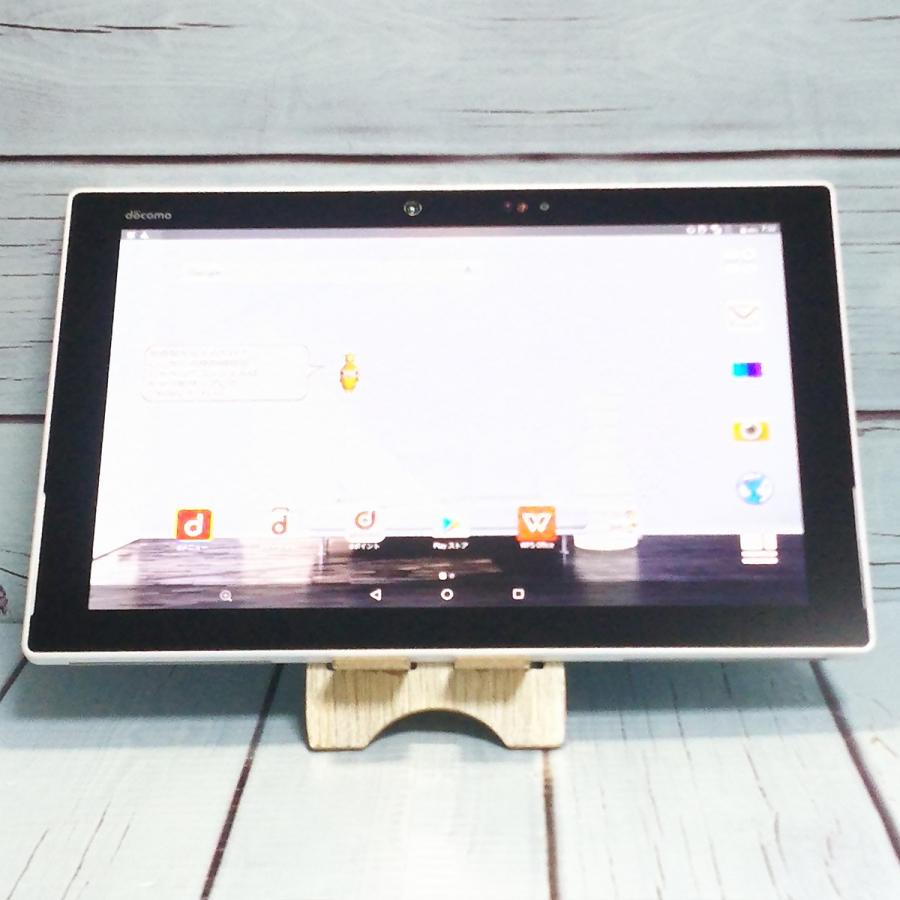 arrows Tab F-04H docomo White 本体 白ロム SIMロック解除済み SIM