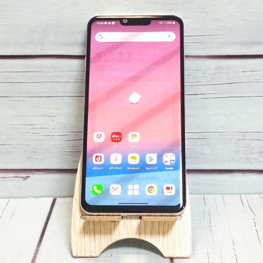 docomo LG style3 L-41A オーロラホワイト 本体 白ロム [訳あり] SIM