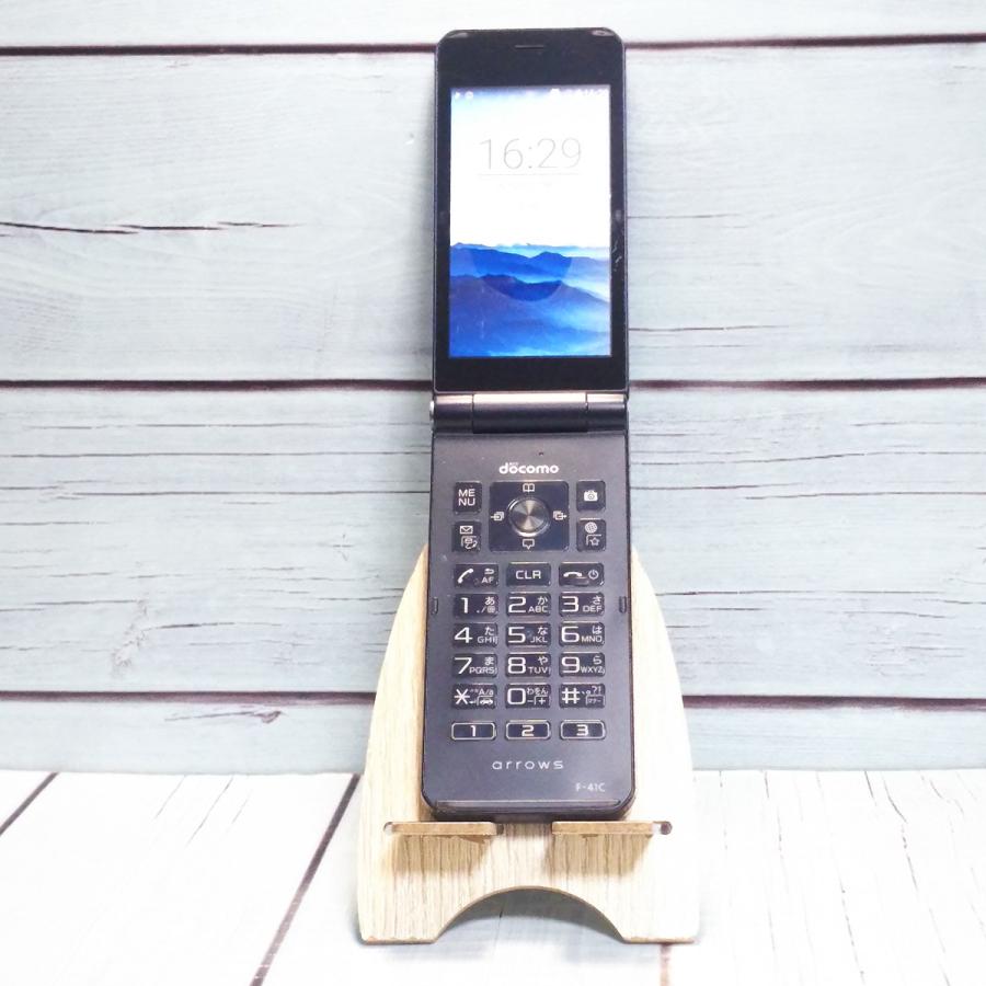 docomo arrows 富士通 ケータイ ベーシック F-41C ネイビー 本体 白