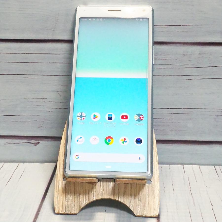 Y!mobile SONY Xperia8 902SO ブルー 本体 白ロム SIMロック解除済み 