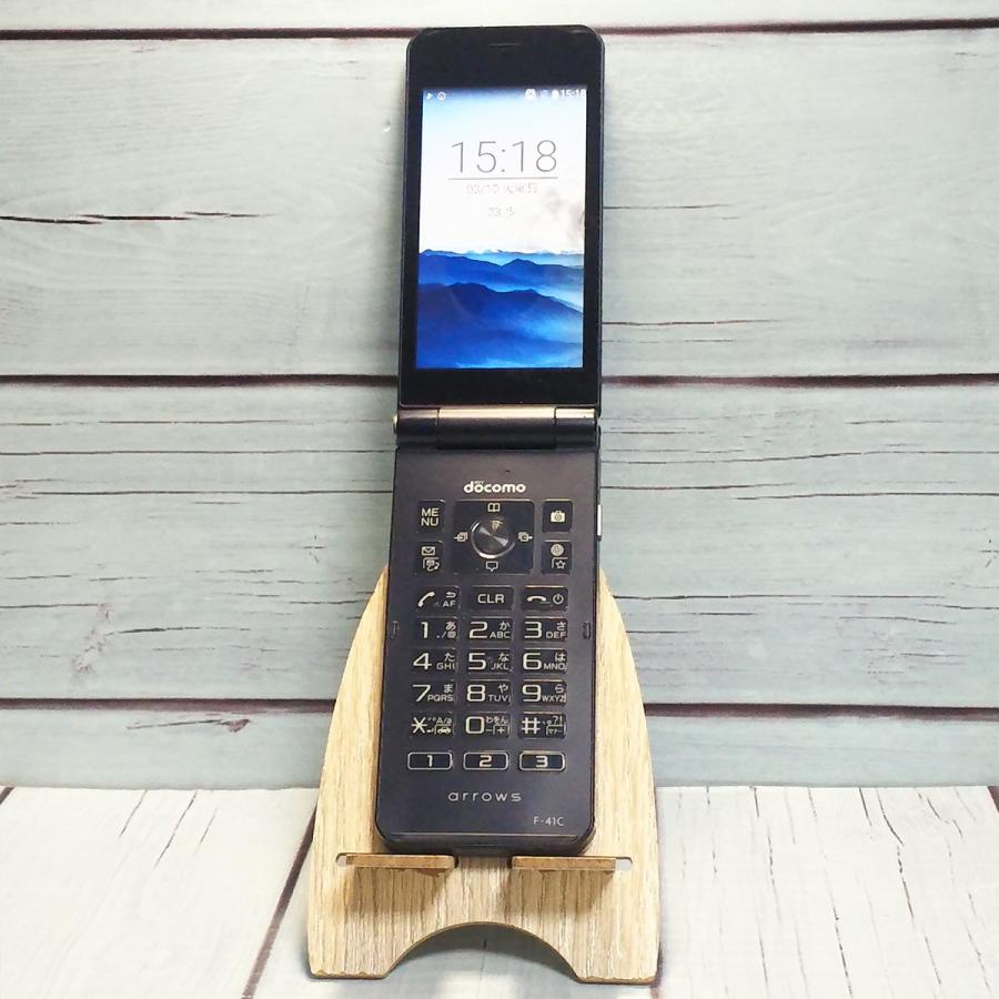 docomo arrows 富士通 ケータイ ベーシック F-41C ネイビー 本体 白