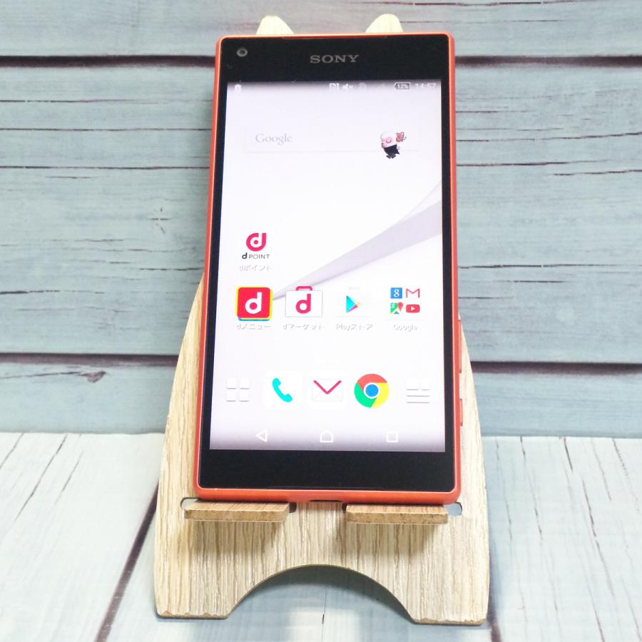 SONY docomo Xperia Z5 Compact SO-02H コーラルピンク 本体 白ロム