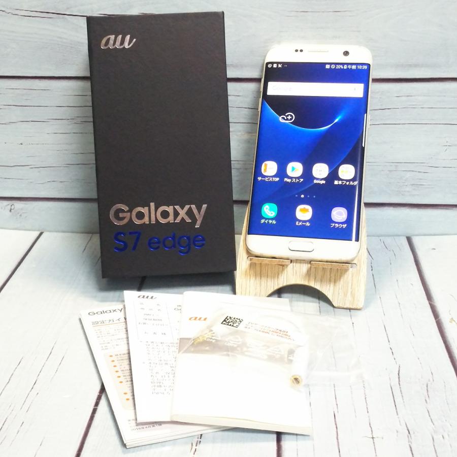 ☆simフリー☆ Galaxy S7 edge SCV33 AU au Galaxy S7 edge SCV33