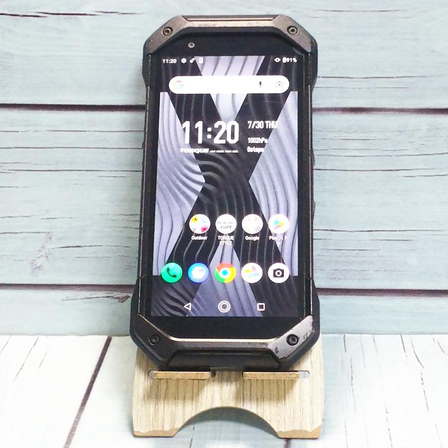TORQUE 5G KYG01 au SIMロック解除済 白ロム 耐衝撃⑤ au 京セラ TORQUE 5G KYG01 ブラック 本体 白ロム SIMロック解除済み