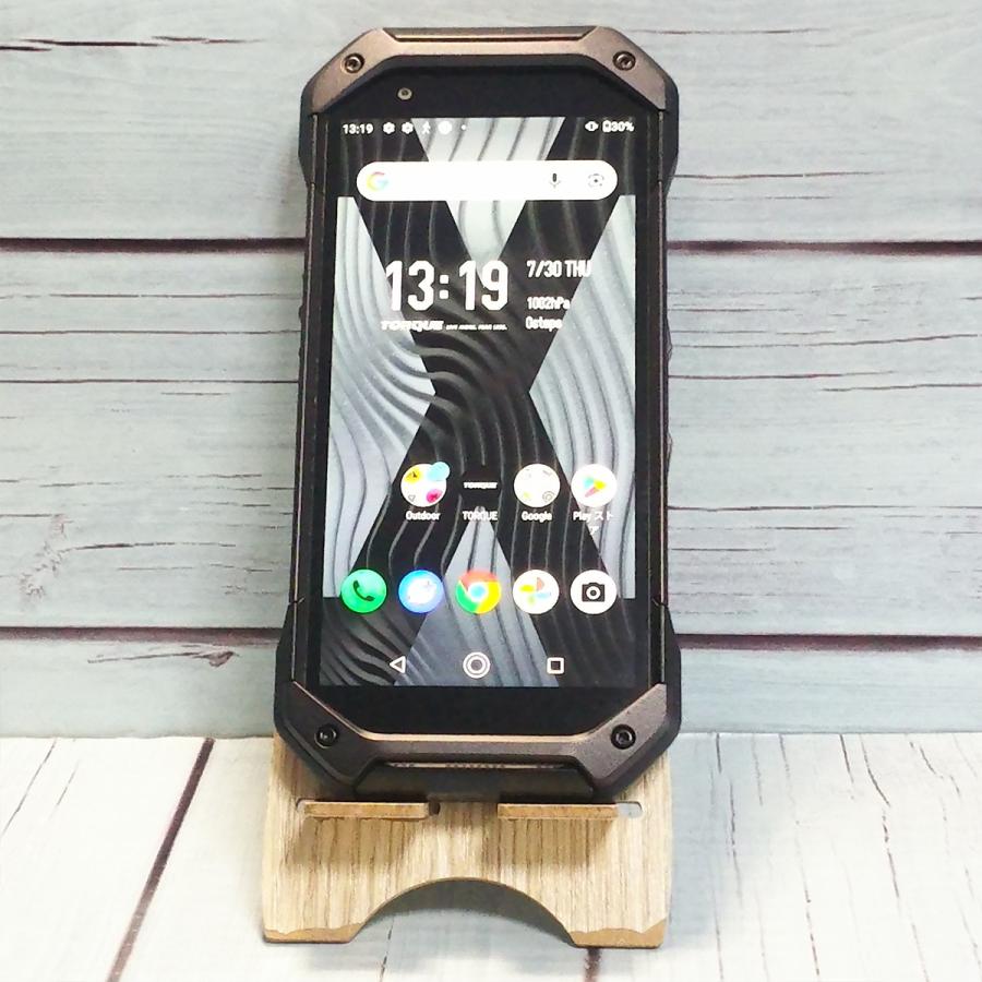 訳あり TORQUE 5G KYG01 au SIMロック解除済 白ロム⑨ au 京セラ TORQUE 5G KYG01 ブラック 本体 白ロム SIMロック解除済み