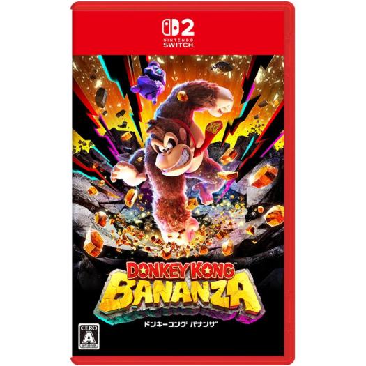 即日発送⭐︎すぐ遊びたい方へ　ドンキーコング　バナンザ　Switch2 動作確認済 ドンキーコング バナンザ Switch2 即売品 Nintendo ソフト