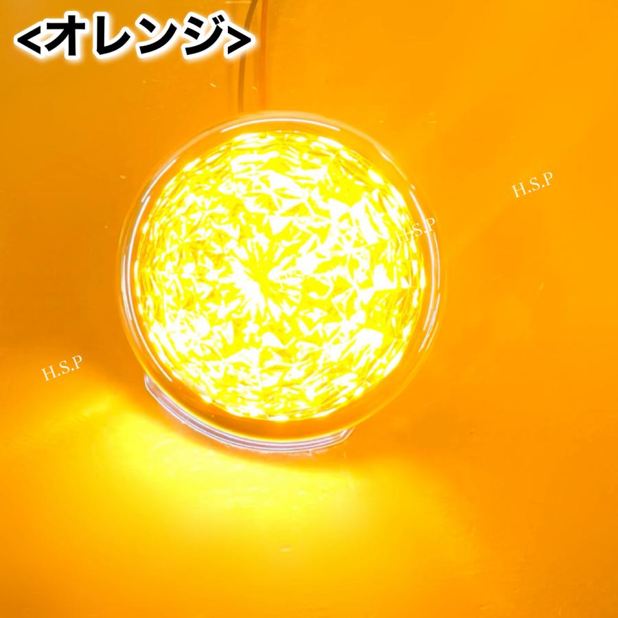 日野自動車 新品 路肩灯 内蔵 LED サイドマーカー 8個SET 12V 24V