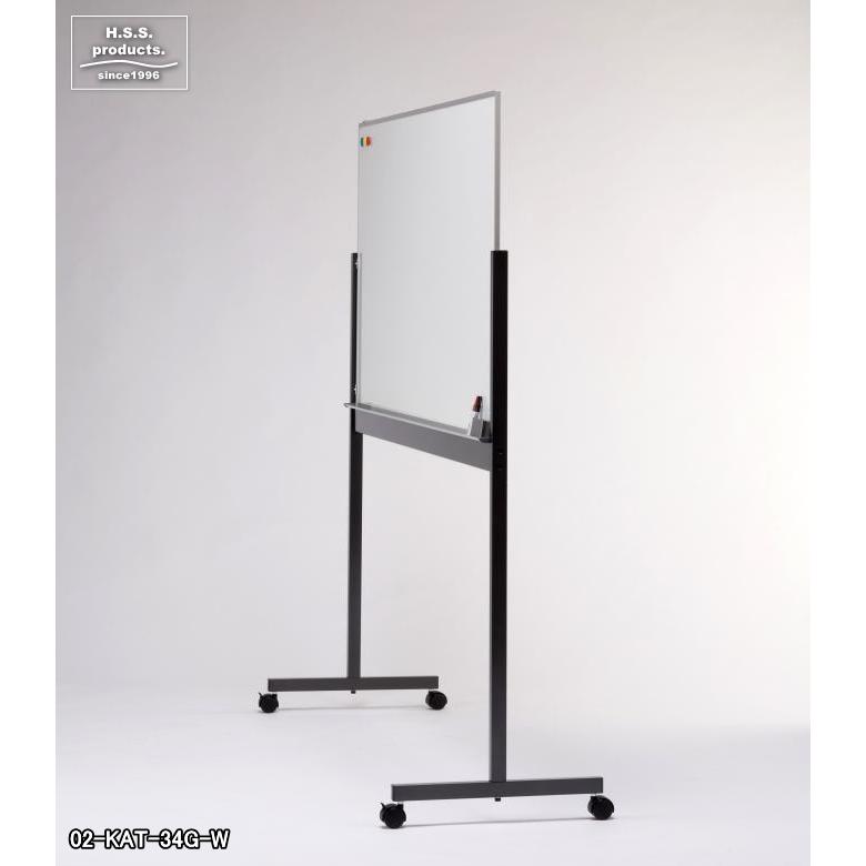 日本製 移動式片面ホワイトボード(キャスター脚付き)900×1200 日本製 移動式片面ホワイトボード(キャスター脚付き)900×1200