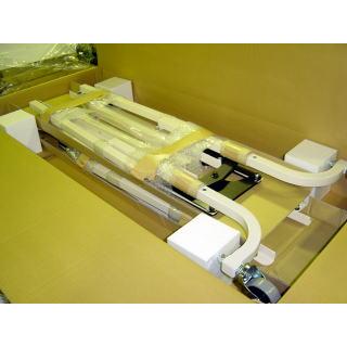 折りたたみ作業台DX　折りたたみ作業テーブル　アイボリー：立ち仕事用（HIRANO）スリム600×1800×高さ840（天板フロアリューム） |  | 03