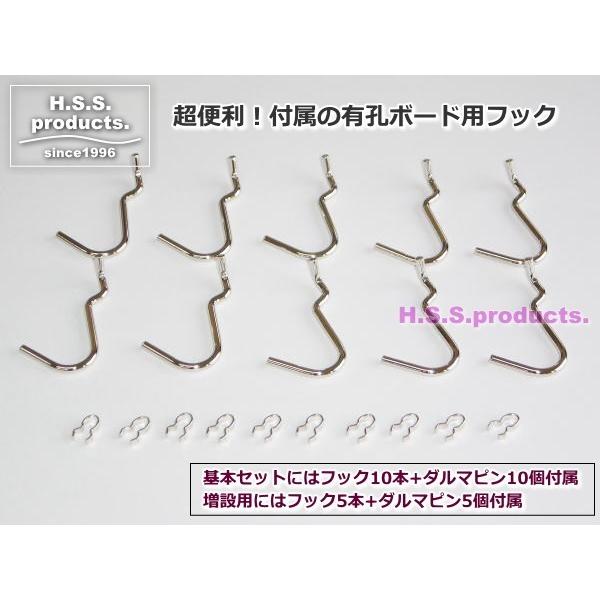 Gemini）縦横自在 連結展示パネル（展示板）（ジェミニ） 両面有孔