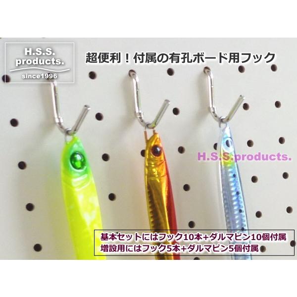 HIRANO.S.S. 縦横自在 連結展示パネル（展示板） 有孔×有孔（両面有孔