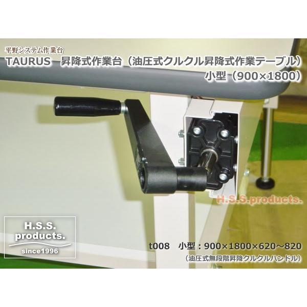 昇降作業台（油圧式）小型（900×1800×H620-H820）予約 |  | 05