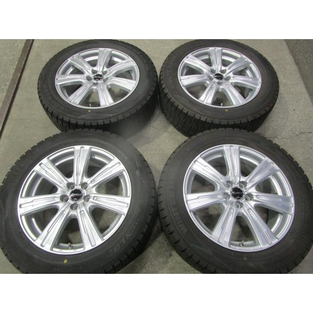 マナレイ 【K】中古スタッドレス付4本SET☆ユーロスピード C07 
