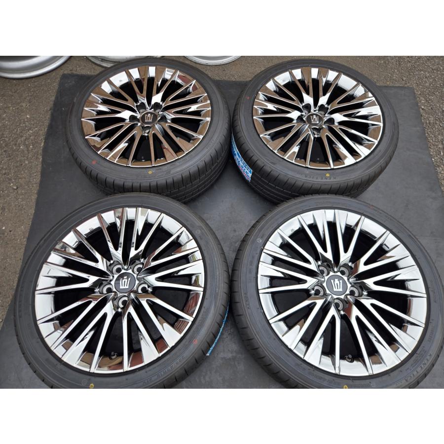 220系クラウンホイールプリウス流用 クラウン 【送込】マークX/カムリ/プリウスα流用等☆トヨタ 220系
