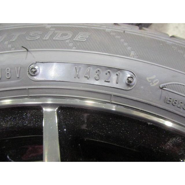 【Ｋ】未使用ホイール&良品中古タイヤ4本SET★Weds レオニスMX★ダンロップ EC204 155/65R14 2021年製★タント/N-BOX/サクラ他｜hst-shopping-store｜03